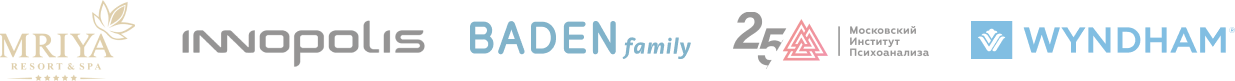 Mriya, Innopolis, Baden family, Moscow Institute of Psychoanalysis, Wyndham